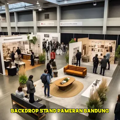 Backdrop Stand Pameran Bandung